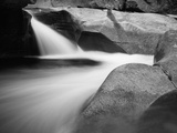 Flowing Water in Pemigewasset River  Franconia Notch State Park  Lincoln  New Hampshire  Usa