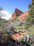 Chapel of the Holy Cross by Marguerite Brunswig Staude  Red Rock Country  Sedona  Arizona  Usa