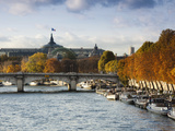 Grand Palais and Seine River  Paris  France