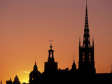 Sunset  Stockholm  Sweden