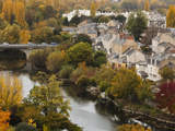 Elevated View of Town  Poitiers  Vienne Department  Poitou-Charentes Region  France