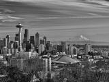 New Year's Day in Seattle  Washington  Usa