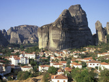 Town of Meteora  Greece