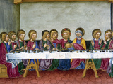 The Last Supper  Jesus  Codex of Predis (1476)  Royal Library  Turin  Italy