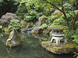Japanese Garden  Portland  Oregon  Usa