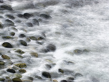 Surf on Stone Beach  Point Lobos State Reserve  California  Usa