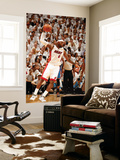 Miami  FL - June 21:  Miami Heat and Oklahoma City Thunder Game Five  LeBron James