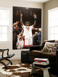 Miami  FL - June 21:  Miami Heat and Oklahoma City Thunder Game Five  LeBron James