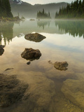 Volcanic Rock and the Battleship Islands  Garibaldi Provincial Park  British Columbia  Canada