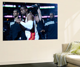 Miami  FL - June 21:  Miami Heat and Oklahoma City Thunder Game Five  Dwyane Wade