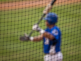 On-Deck Circle  Durham Bulls Minor League Baseball Game  Durham  North Carolina  Usa