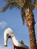 Las Vegas Boulevard  Old Sign for the Silver Slipper Casino  Downtown  Las Vegas  Nevada  Usa