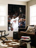 Miami  FL - June 21:  Miami Heat and Oklahoma City Thunder Game Five  LeBron James