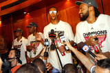 Miami  FL - June 21:  Miami Heat and Oklahoma City Thunder Game Five  Chris Bosh