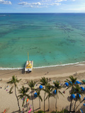 Waikiki Beach  Honolulu  Oahu  Hawaii  Usa