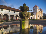 Mission Santa Barbara  Santa Barbara  Southern California  California  Usa