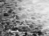 Surf on Stone Beach  Point Lobos State Reserve  California  Usa