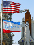 The Final Mission of Space Shuttle Endeavour Sts-134 on Pad 39A at Cape Canaveral  Florida  Usa