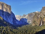 Yosemite Valley from Tunnel View  Yosemite National Park  California  Usa