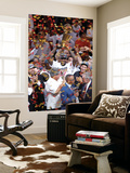Miami  FL - June 21:  Miami Heat and Oklahoma City Thunder Game Five  LeBron James