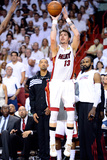 Miami  FL - June 21:  Miami Heat and Oklahoma City Thunder Game Five  Mike Miller
