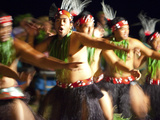 Polynesian Dancers  Rarotonga  Cook Islands  South Pacific