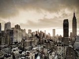 USA  New York  Manhattan  Midtown Skyline Including Empire State Building
