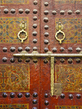Ornate Door  Sidi Ahmed Tijani Mosque  the Medina  Fes  Morocco
