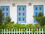 Venezuela  Archipelago Los Roques National Park  Gran Roque  Colourful House