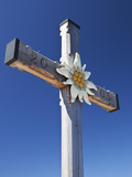 Memorial Cross and Edelweiss Flower Motif on Kehlstein Peak  Hitler's 'Eagle's Nest' Residence in B