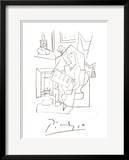 Femme Dans un Fauteuil