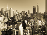 USA  New York  Manhattan  Midtown Skyline Including Empire State Building