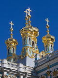 Russia  St Petersburg  Pushkin-Tsarskoye Selo  Catherine Palace Chapel Detail