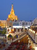 Qatar  Doha  the Restored Souq Waqif with Mud Rendered Shops and Exposed Timber Beams