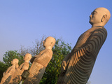 India  Bihar  Bodh Gaya (Aka Bodhgaya)  Statues of Bodhisattvas  or 'Enlightened Beings'  Garden in