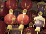 Chinese Lanterns in Shop Front  China Town  Singapore