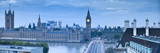 Big Ben  Houses of Parliament and Westminster Bridge  London  England  Uk