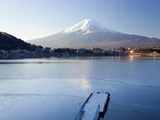 Lake Kawaguchi  Mount Fuji  Japan