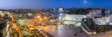 Israel  Jerusalem  Old City  Jewish Quarter of the Western Wall Plaza  with People Praying at the W