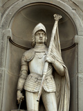 Italy  Florence  Western Europe  One of the Numerous Statues Near the Uffizi
