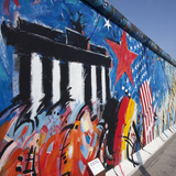 Eastside Gallery (Berlin Wall)  Muhlenstrasse  Berlin  Germany