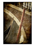 Gondola and Bridge  Venice  Italy
