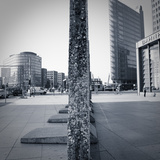 Remaining Sections of the Berlin Wall at Potsdammer Platz  Berlin  Germany