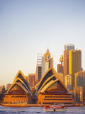 Australia  New South Wales  Sydney  Sydney Opera House  Passenger Ferry Passing Opera House