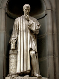 Italy  Florence  Western Europe  Statue of Niccolo Machiavelli Mostly known for Writing 'The Prince