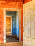 Desert Taking over Mining Ghost-Town of Kolmanskop  Near Luderitz  Southern Namibia  Africa