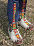 Tsholham  Traditional Knee-Length Boots That are Worn by Bhutanese Men During Important Ceremonial 