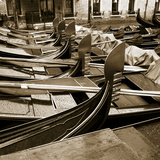 Gondolas  Venice  Italy