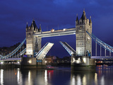The Famous Tower Bridge over the River Thames in London