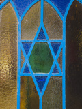 Israel  Upper Galilee  Tsfat  Synagogue Quarter  Star of David on Door